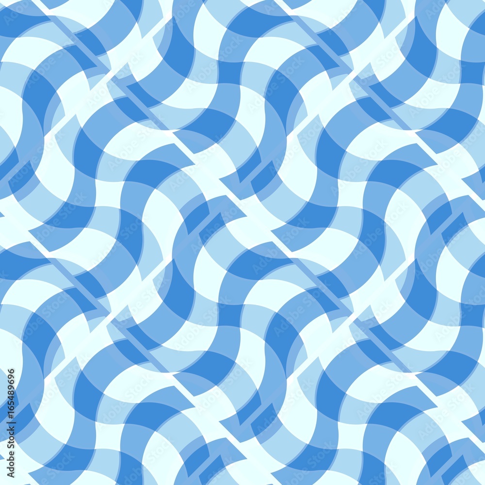Seamless water wave pattern Seamless water wave pattern