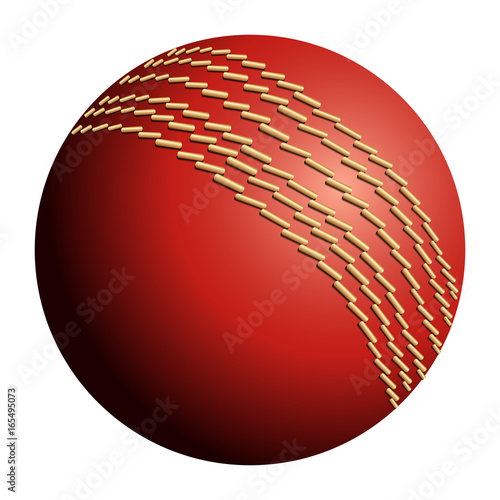 Isolated cricket ball