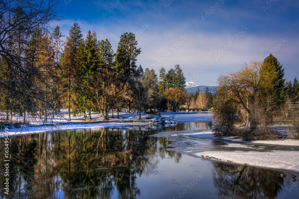 Mirror Pond Winter