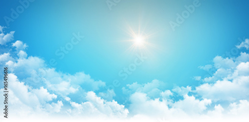 Photography Sunshine high in the sky