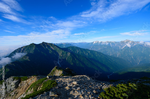 北アルプス　立山連峰と鹿島槍ヶ岳 © Scirocco340
