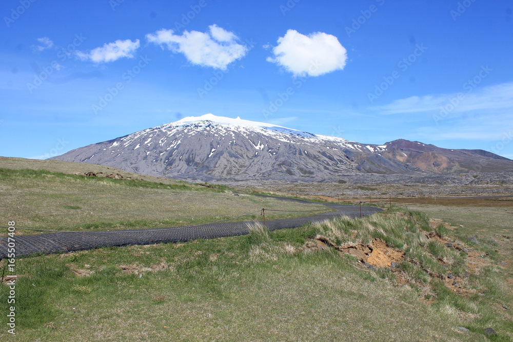 Fototapeta premium Volcano from Iceland 
