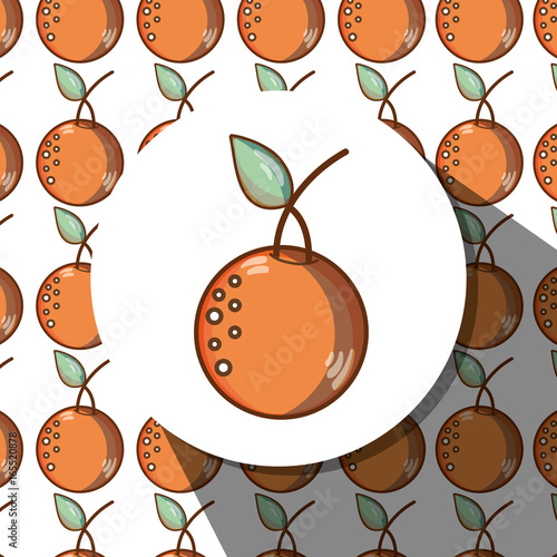 delicious and fresh tropical oranges fruits background