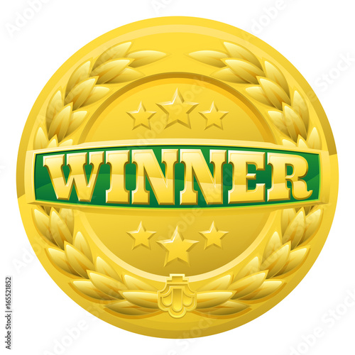 Gold Winner Laurel Wreath M...