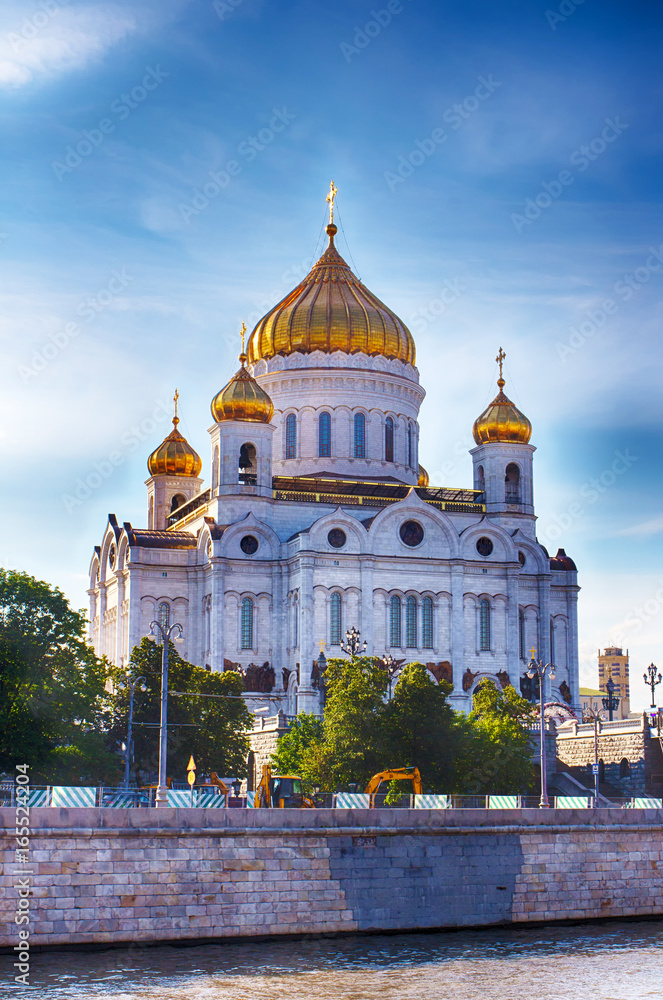 The Cathedral Of Christ The Savior. Russia Moscow.