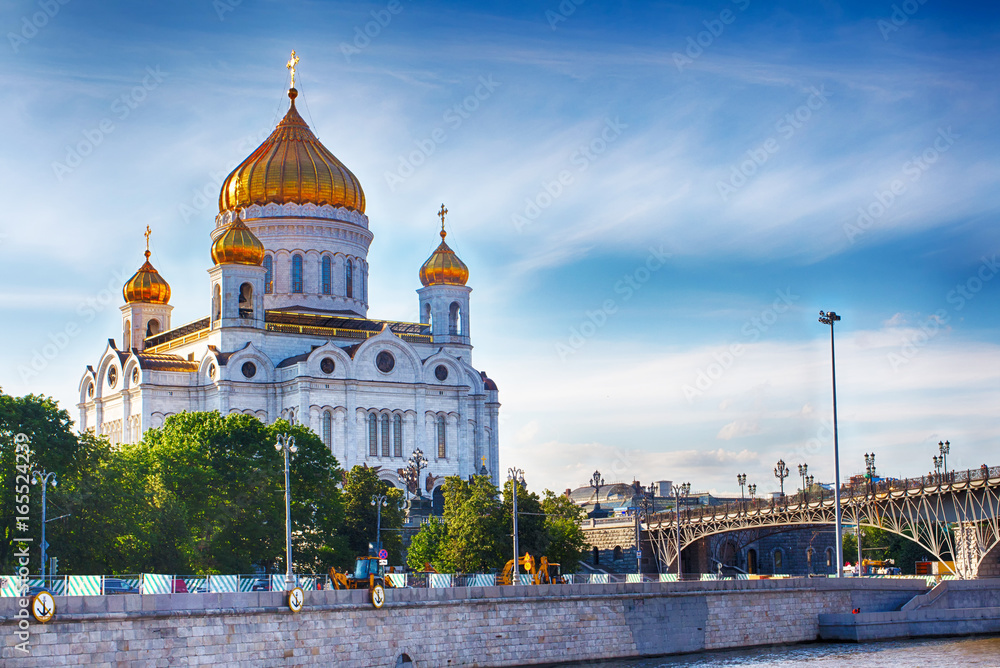 The Cathedral Of Christ The Savior. Russia Moscow.