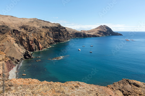 Beautiful landscape at the Ponta de Sao Lourenco, the eastern part of Madeira, Portugal © wjarek