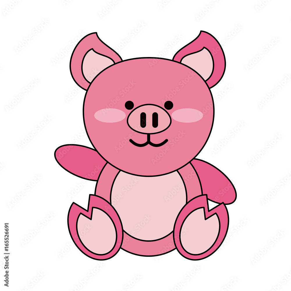 Fototapeta premium cute animal cartoon