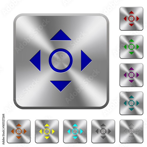 Scrolling tool rounded square steel buttons Free Download Scrolling tool rounded square steel buttons - GFXLoad