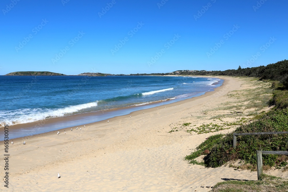 Byron Bay beaches in New South Wales Australia Byron Bay beaches in New South Wales Australia