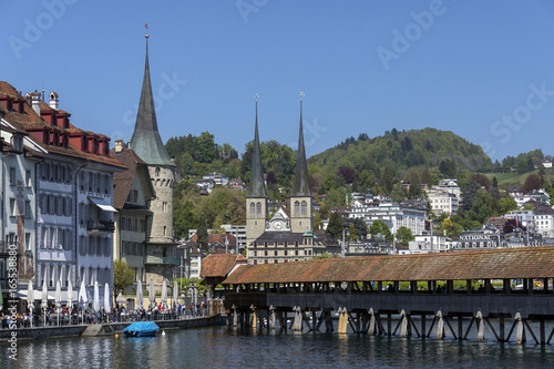 Chapel Bridge - Lucerne - Switzerland photo