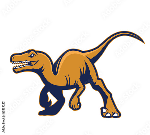 Raptor mascot 2