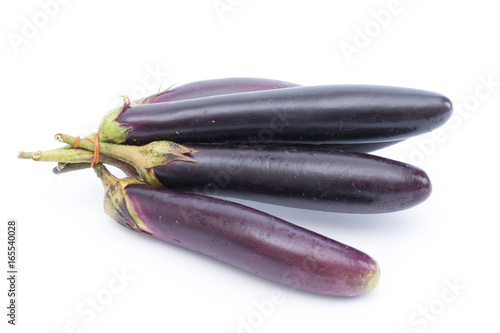 Wallpaper Mural eggplant fruit isolated on white background Torontodigital.ca