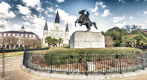 Fotografija Beautiful view of Jackson Square in New Orleans, Louisiana