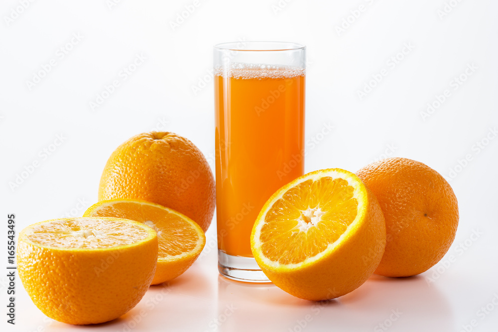 Glass of orange juice Glass of orange juice