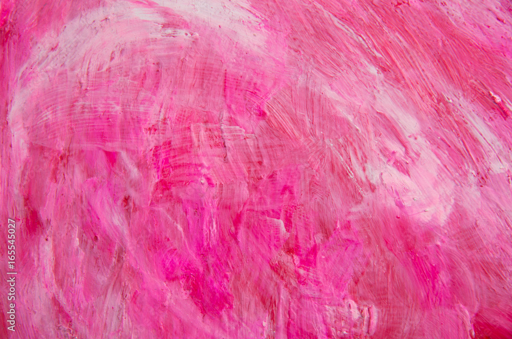 Fototapeta premium pink watercolor on paper