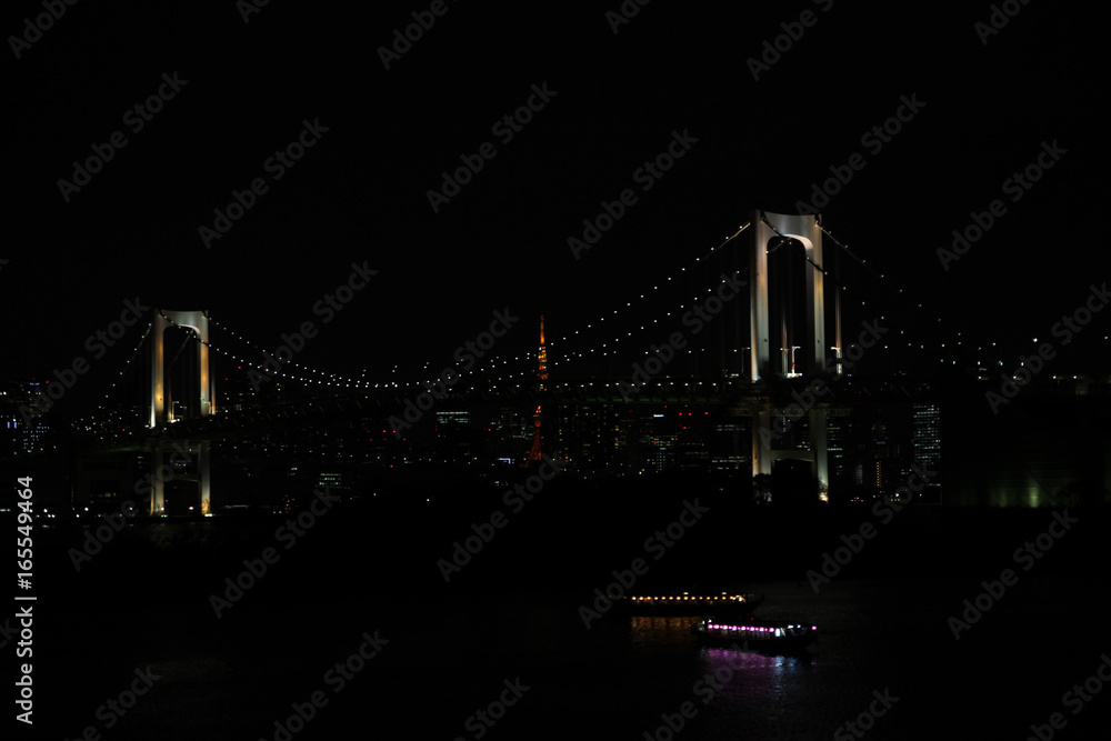 Obraz premium Nightskyline Tokyo