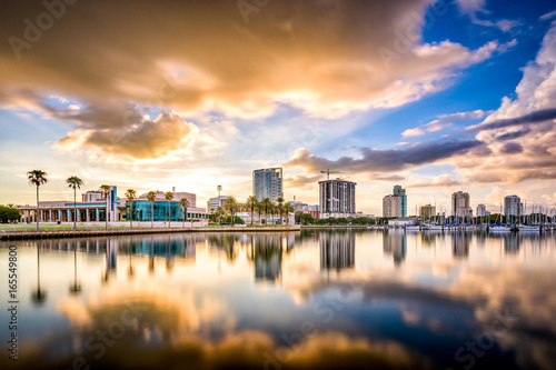 St. Petersburg  Florida Skyline