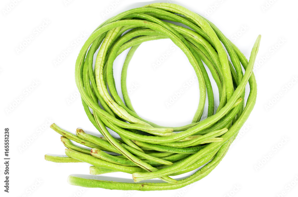 Bunch of fresh long bean Bunch of fresh long bean