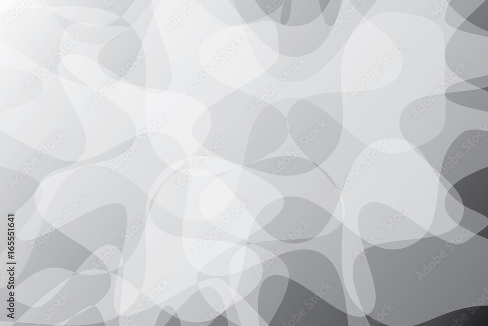 Fototapeta premium Abstract gradient illusion black and white color background