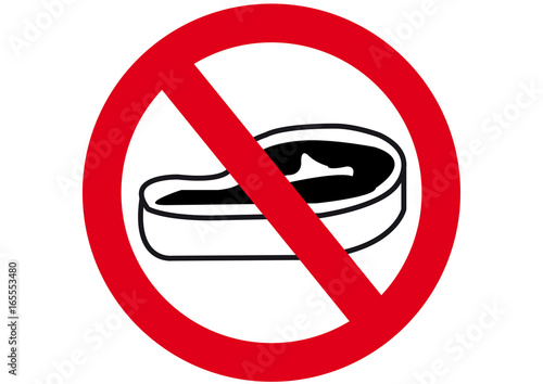 Schild Fleisch verboten