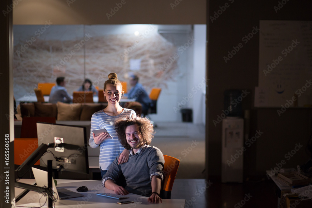 young designers in the night office young designers in the night office