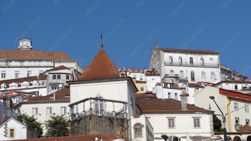Portugal - Coimbra - Vieille ville sur la colline de l'Alcaçova
