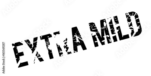 Extra Mild rubber stamp. Grunge design with dust scratches. Effects can be easily removed for a clean, crisp look. Color is easily changed.
