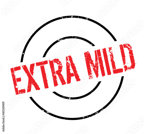 Extra Mild rubber stamp. Grunge design with dust scratches. Effects can be easily removed for a clean, crisp look. Color is easily changed.