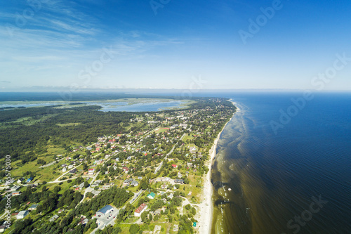 Gulf of Riga, Baltic sea. photo