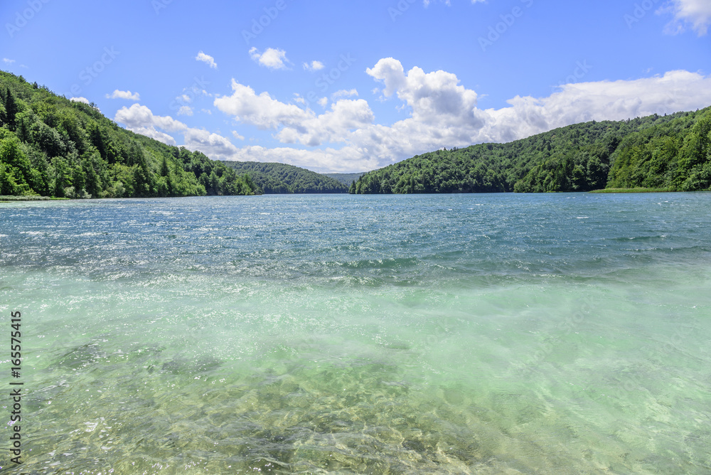 National Park Plitvice Lakes. Croatia.
