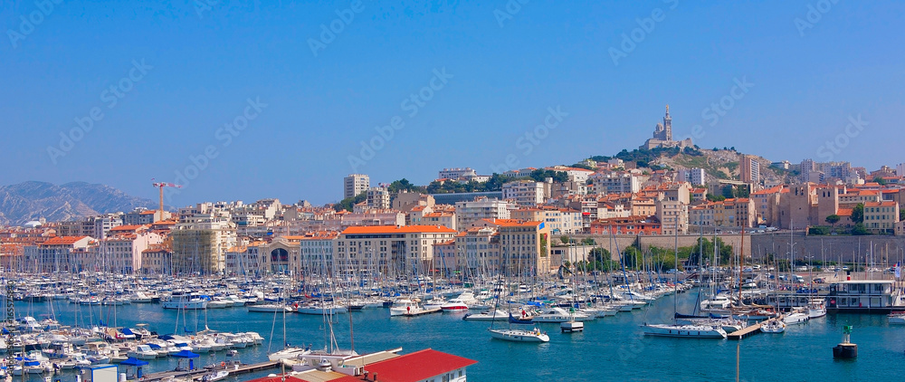 Panorama von Marseille, Frankreich