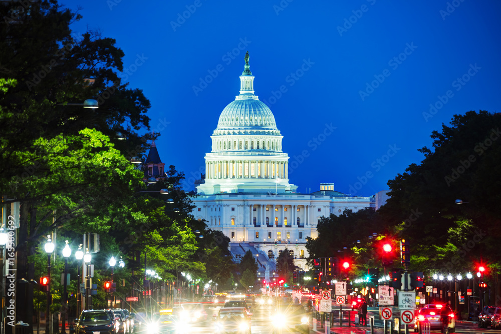 United States Capitol building in Washington, DC