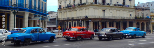 Voitures cubaines, La Havane, Cuba © Margaux