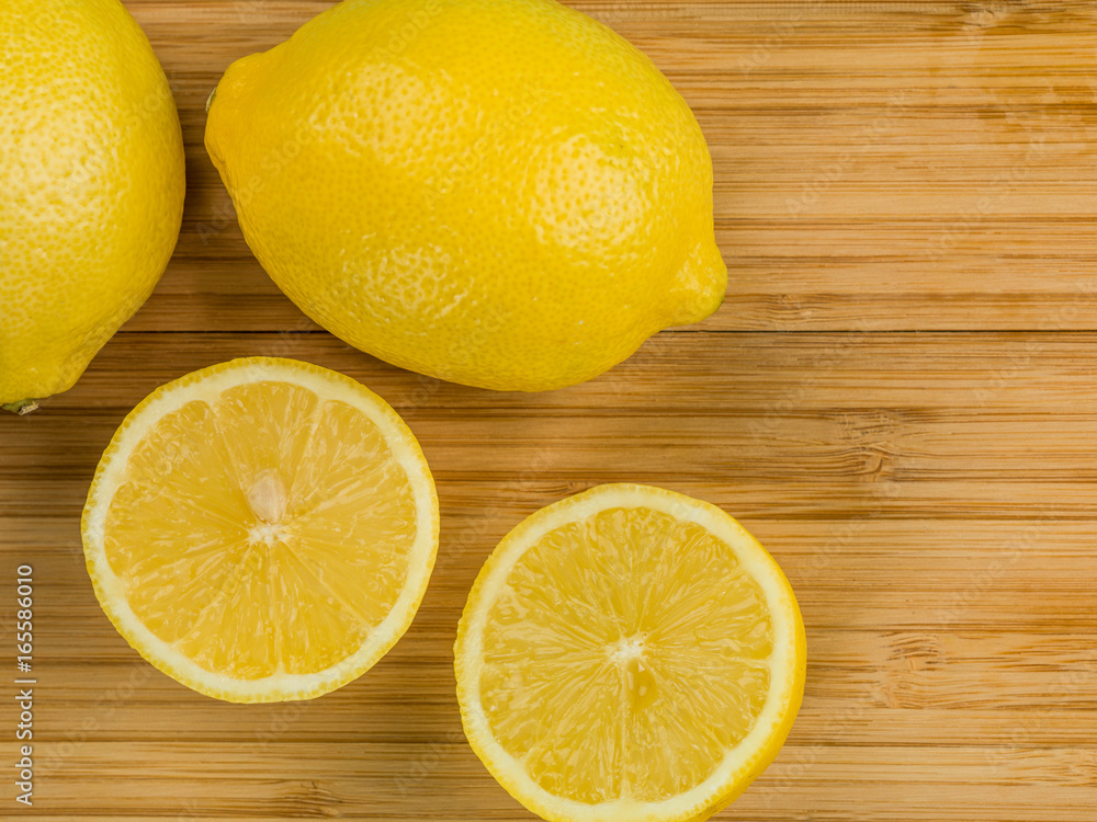 Fresh Ripe Juicy Citrus Lemons Fresh Ripe Juicy Citrus Lemons