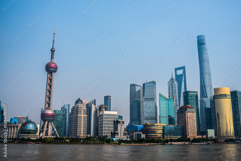 Naklejka premium View from the bund