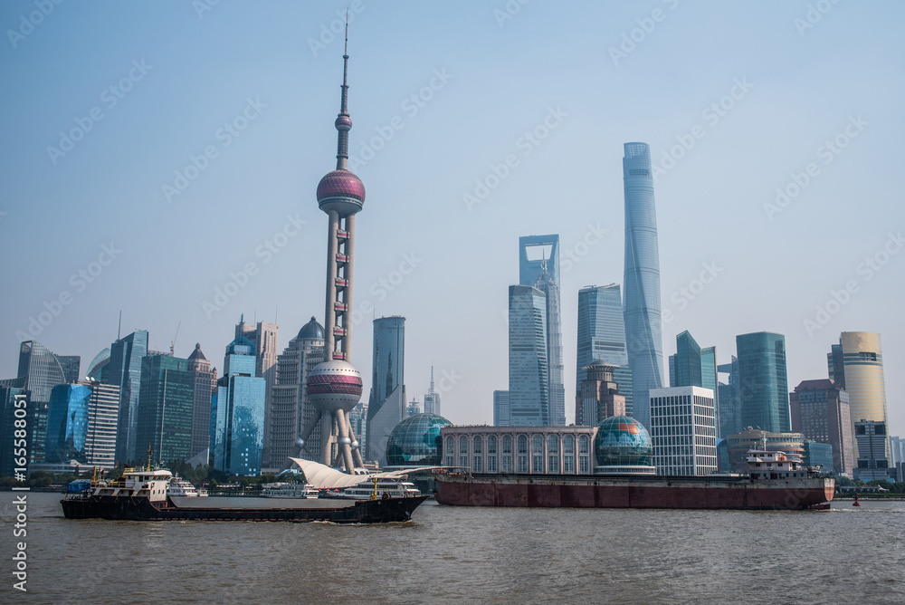 Obraz premium View from the bund