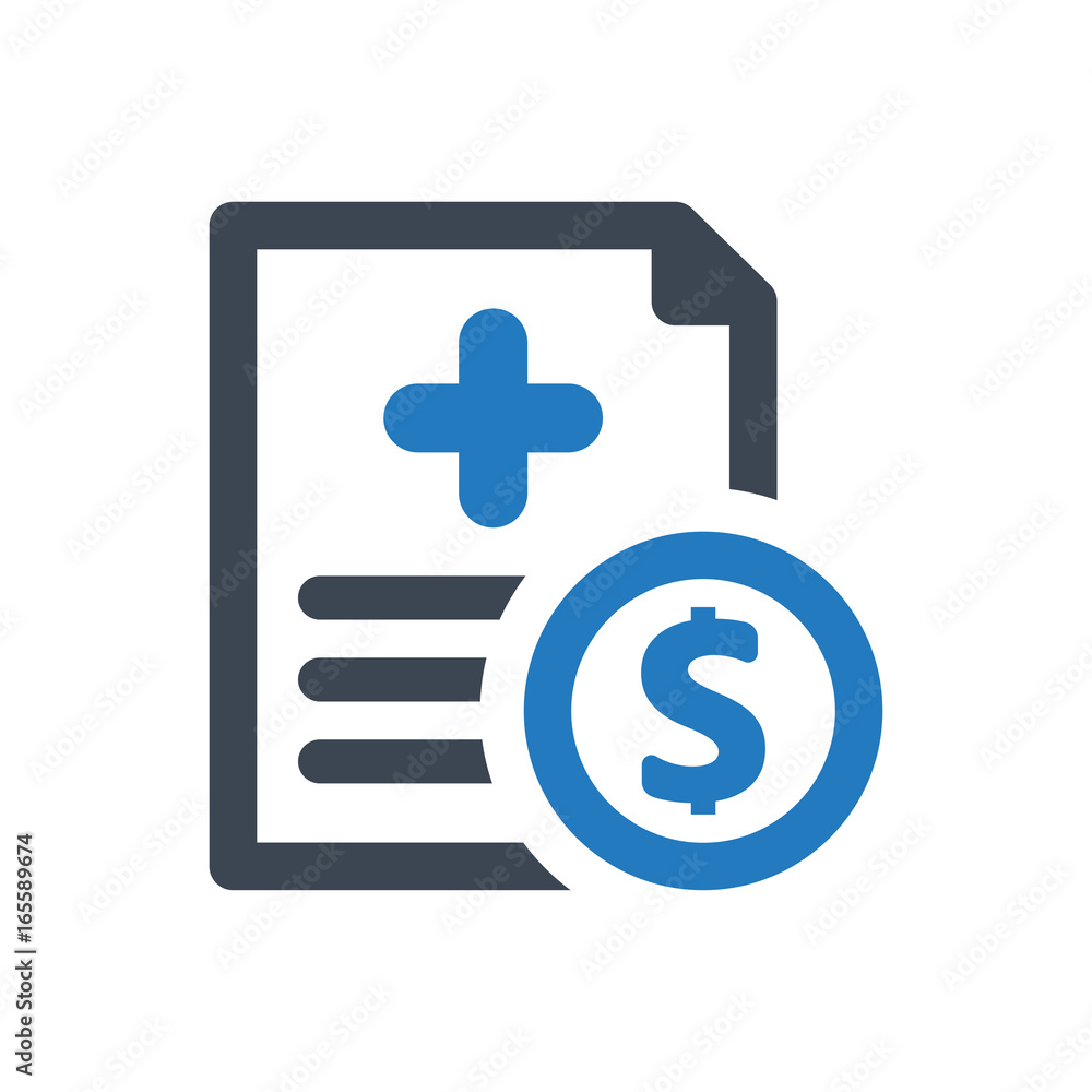 Medical Bill Icon Medical Bill Icon