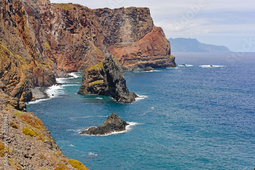 Mountains near Atlantic Ocean coasts. photo