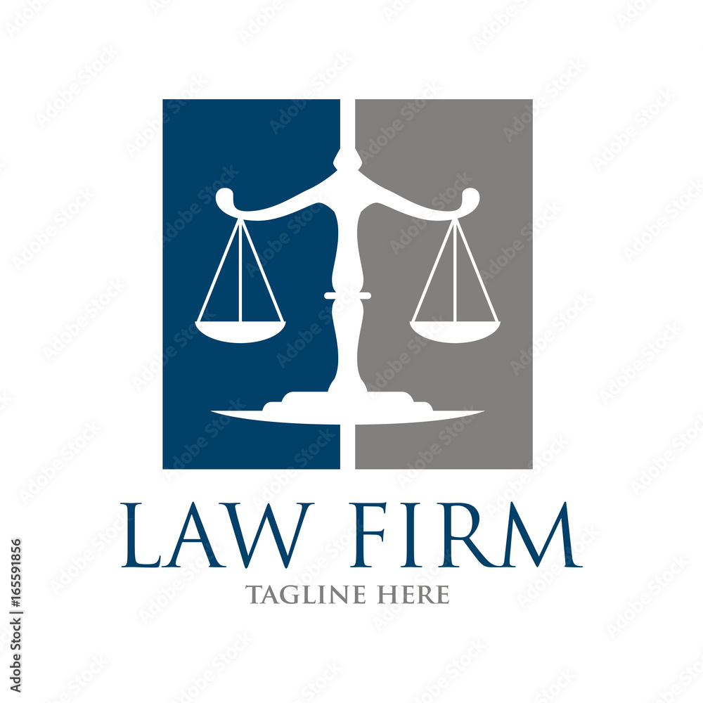 2 Sides Scale Of Justice Logo 2 Sides Scale Of Justice Logo