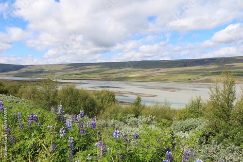 Litlanesfoss am Lagarfljot, Island photo