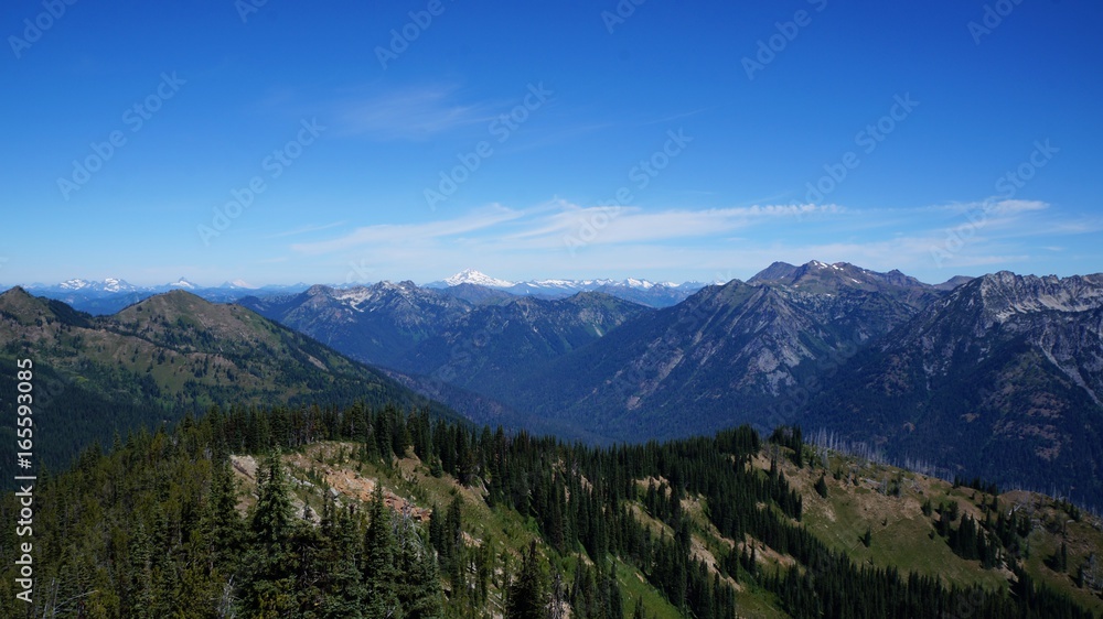 Obraz premium Exploring Washington State, the Great Pacific Northwest