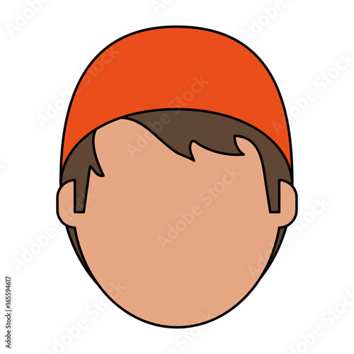 Injured injured patient face