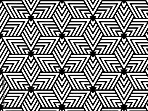 linear triangle vector pattern background 