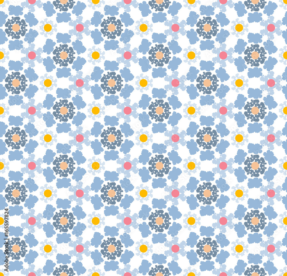 Abstract geometric pattern, floral background. Abstract geometric pattern, floral background.