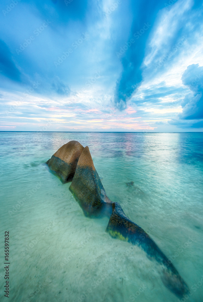 Fototapeta premium Anse Source d'Argent