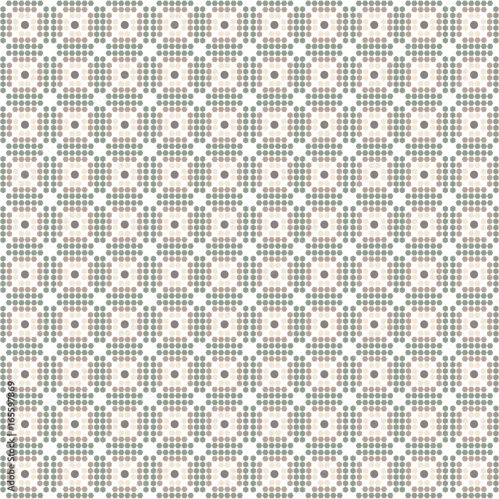 Abstract geometric seamless pattern