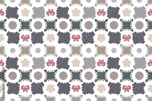 Abstract geometric seamless pattern