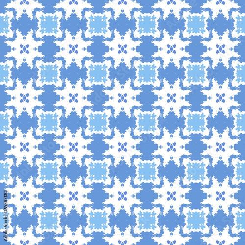 Abstract geometric seamless pattern