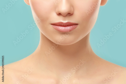Closeup view of beautiful y...